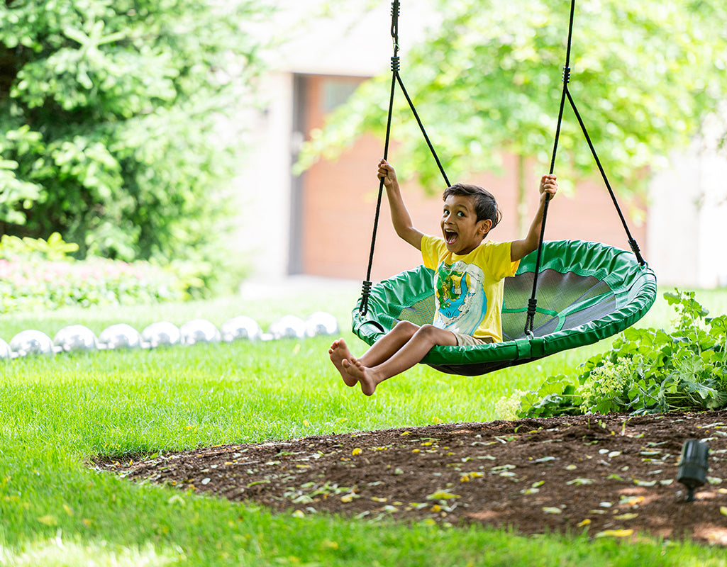 Round Platform Tree Swing